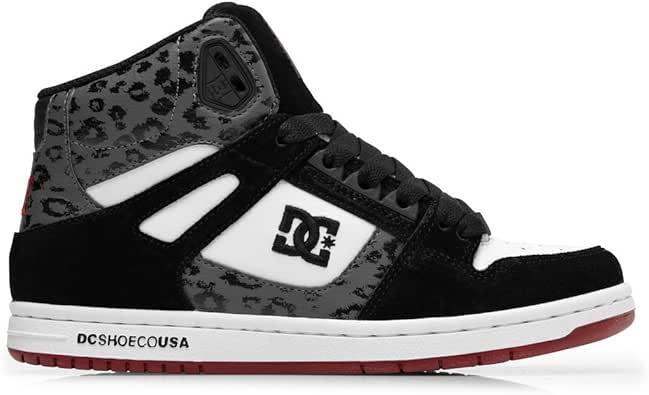 DC Shoes Womens Rebound Hi Se High-Tops, Black - Schwarz (BK/WP PRNT), 41 EU: Amazon.co.uk 