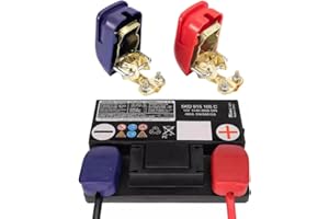 SYUEYEE 1 Paar Batterieklemmen Schnellverschluss Batterieklemmen 12v Polklemme Batterie Polklemmen Autobatterie Klemmen Batteriepolklemmen für Boot KFZ PKW