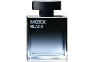 ‎MEXX Mexx Black Woda Perfumowana dla Mężczyzn, o Drzewnych i Morskich Nutach Zapachowych, 50 ml