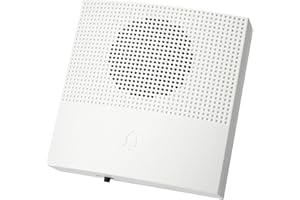 GENÉRICO Timbre De Puerta Eléctrico Ring - 38 Tonos De Llamada Y Campana Ring,Alarma De Pared DC12V para Casa Apartamento Lugar De Trabajo Almacén Tienda Jardín Porche Garaje Personas Mayores