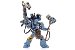 HiPlay JoyToy Warhammer 40k Space Wolves Iron Priest Jorin Fellhammer 1:18 Scale Collectible Action Figure