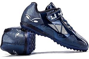 YisiNP Scarpe da calcio per bambini, unisex, leggere, antiscivolo, estive, per erba artificiale, taglia 28-39