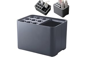 Taipintee Regenschirmständer, Fasst Bis zu 15 Regenschirme, Modern Simplicity Schirmständer, Mit Herausnehmbarer Ablaufwanne, für Familien, Hotel-Lobby, Restaurant, Büro (Schwarz)