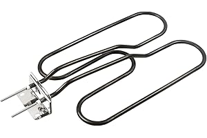 MaxEarn Elemento riscaldante 66631 per barbecue elettrico Weber, 2200 W, 230 V, tubo di ricambio compatibile con Q140, Q1400 Grill