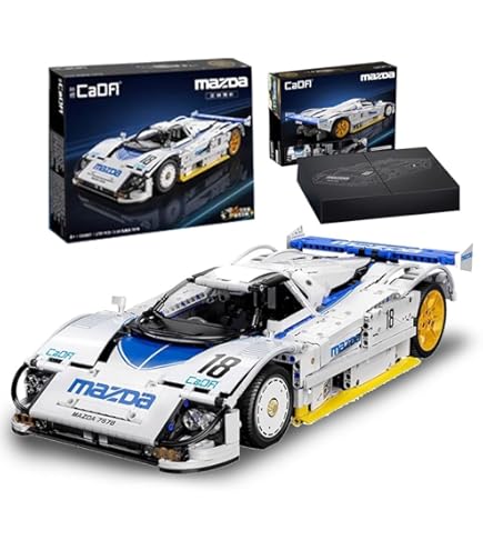 MOCSETS Technik Auto für CADA Mazda 787B Rennauto C63007W