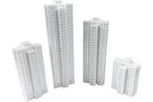 Attuslla 6 Paquete Modelo de Paisaje de Hojas, 6 Colores Hojas de Simulación en Miniatura para para Tren Paisaje Ferroviario (4 pièces 1: 800)