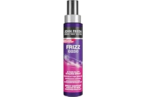John Frieda - Sueño alisado en spray de 3 días - Contenido: 100 ml - Con protección contra el calor y queratina - Para cabello rebelde, de grosor medio a grueso