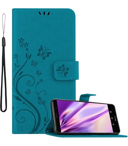 Cadorabo Handyhülle Für Huawei Mate 9 In Mint Türkis – Mit Standfunktion, 2 Fenstern & Magnetverschluss, Stylisch & Praktisch