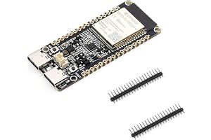 Waveshare ESP32-C5 Wi-Fi med dubbla band 6 utvecklingstavla stöd dubbla band Wi-Fi 6/BLE 5/tråd/Zigbee, Onboard ESP32-C5-WROOM-1-seriens moduler, 16 MB Flash och 8 MB PSRAM