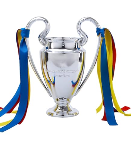 Magnete Trofeo UEFA Champions League - Replica Argentata, 70 Mm, Prodotto Ufficiale