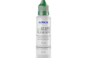 ARKA mySCAPE-CO2 Checker Liquid - 15 ML - Surveillance fiable du CO2 avec Affichage en Couleur. Indispensable pour Un aquascaping précis dans Les Aquariums d'eau Douce.