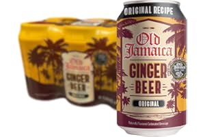 OLD JAMAICA GINGER BEER Soda au Gingembre D&G 330 g - Lot de 6