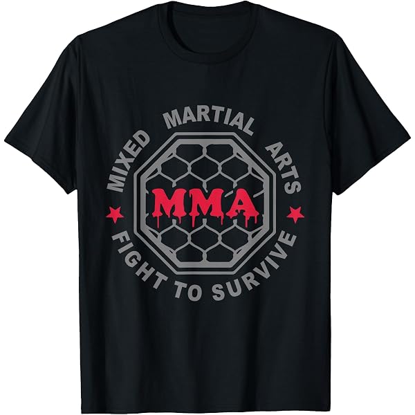Dirty Ray Arti Marziali MMA Fighter T-Shirt Uomo - Maglietta A Maniche Corte, Look Sportivo E Combattivo, Taglia XL
