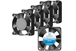 WINSINN Wentylator 30 mm 5 V łożysko hydrauliczne bezszczotkowy 3010 30 x 10 mm - wysoka prędkość (opakowanie 5 szt.)