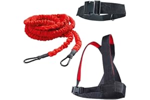 YNXING Set di allenamento per la forza di carico Corda di resistenza per l'allenamento della potenza esplosiva Migliora la forza, la velocità e il muscolo