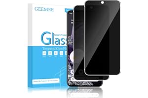 GEEMEE Privacy Vetro Temperato per Google Pixel 8 Privacy Pellicola Protettiva, 2 Pack 9H Durezza Privacy Anti Graffio Senza Bolle Pellicola Anti-Spy Protettiva Schermo