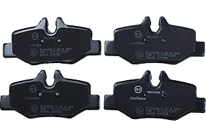 AutoMentum AM24008.7 Juego de Pastillas de Freno, juego de 4 para MERCEDES-BENZ VITO / MIXTO FURGÓN (W639) 2003- Eje trasero y otros vehiculos