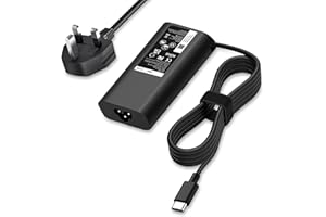 YHNZXCD 65W USB C Laptop Charger for Dell Latitude 7490 7320 7420 2-in-1 5420 5520 5290 Dell XPS 13 9320 9370 9510 Latitude 9410 2-in-1, Chromebook 3380 3100 5190 LA65NM170 type c power supply