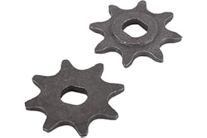 Geieold 8 Zahn Rad 410 Ketten Motor 1/2- X1 / 8 Motor Ketten Ritzel 8T Zahn Rad ffr MY1020 Motor