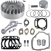 thumbnail image 2 of AE-Parts Complete Piston Kit For Honda GX200 6.5HP – Includes Piston, Rings, Pin, Connecting Rod & Full Gasket Set 2 of 5