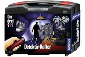 Cosmos De tre??? Detektivfall (tre frågetecken): detektivuppsättning | Detektiv utrustning, detektivset, souvenirer barnfödelsedag, gåva till barn från 8–12 år