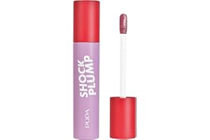 Pupa Gloss Labbra Shock Plump Volumizzante Istantaneo - Labbra più Carnose e Rimpolpate a Lungo, Attivi Termo-Crio (Peperoncino e Mentolo) Texture Super Glossy - (Colore 004 Cherry Cola)