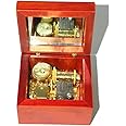 Wind-Up Wooden Music Box with Gold-plating Movement in,Fur Elise,Rosewood