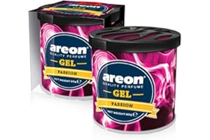 AREON Lufterfrischer Gel CAN Auto Duft Duftdose Raumduft Erfrischer Autolufterfrischer (Passion)