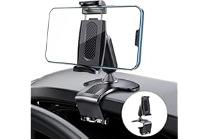 Hoembpn Auto Handyhalterung, Universal Auto Armaturenbrett Handyhalter, 360 ° Drehbar Einstellbare Auto Handyhalter, Geeignet für 4-7 Zoll Smartphone