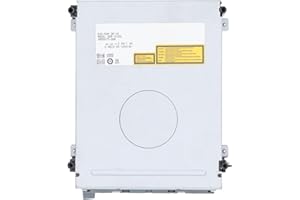 ANNADUE Unidad de Disco de Consola de Juegos para 360, Reemplazo del Controlador de CD DVD ROM de Consola de Juegos, Accesorios de Unidad de Disco óptico de Metal Liviano para