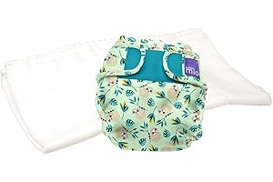 Bambino Mio, Mioduo couche lavable tout-en-deux, sans produit chimique, Paresseux, Taille 2 (+9 kg)