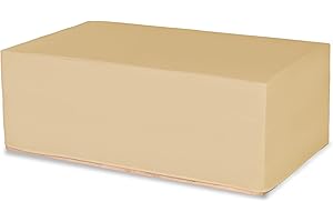 TEXDEKO GMBH TexDeko Husse für Europaletten Überzug wasserabweisend Bezug für Europaletten (3 Paletten 120x80x44cm, Sand)