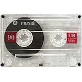 Maxell 108562 UR-90 5PK Normal &Ouml;nyargılı Ses Kasetleri 90 Dakika Kılıflı 5'li Paket