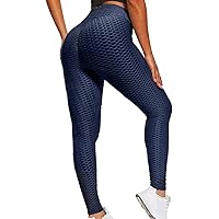 Merlvida Leggings Femme Push Up Anti-Cellulite Butt Lift Legging de Sport Taille Haute Slim Fit Pantalon De Yoga pour Femmes