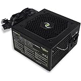 Tecnoware Zasilacz ATX 650W do komputerów - Cichy wentylator 12 cm - Złącza 3 x SATA, 1 x 24 Pin, 1 x 12V 4 + 4 Pin, 3 x Mole