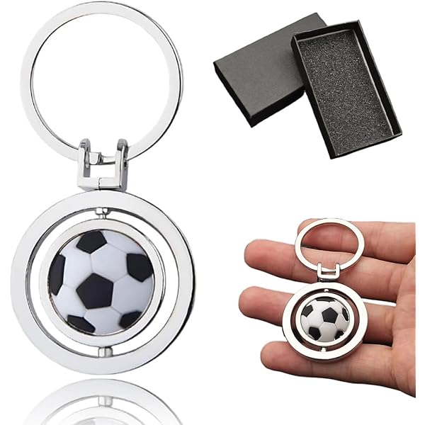 Portachiavi Basket Rotante Argento - Ciondolo Pallacanestro Creativo Con Logo | Idea Regalo Originale - Foto 6