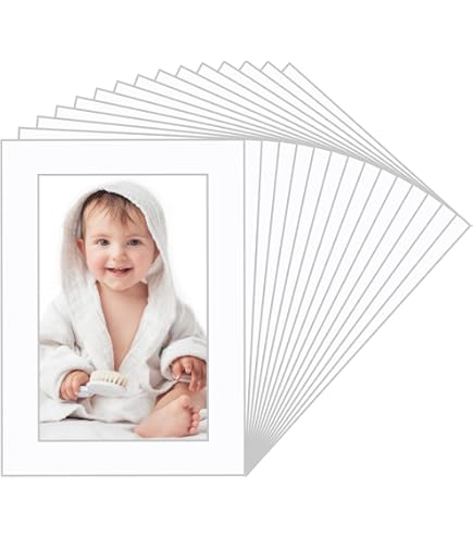 Schoeller & Stanzwerk Endlosleporellos - 25 Stück Für 13x18cm Fotos | Weiß Mit Blindprägung