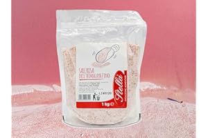 STELLA EVOLUZIONE ALIMENTARE Sale Rosa dell'Himalaya Macinato Fino da SalGemma Integrale | 4KG (4 x 1KG) | STELLA