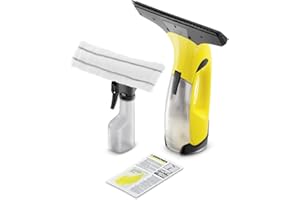KÄRCHER Karcher 16333010 WV2 Plus Nettoyeur de Vitre + Pulvérisateur + Nettoyant Concentré Jaune/Noir 12 x 28 x 32 cm 20 ml