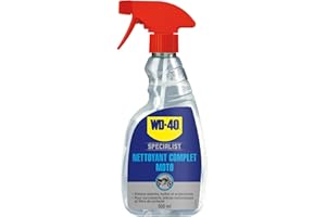 WD-40 Specialist Moto - Pulvérisateur - Nettoyant polyvalent - Compatible tous matériaux - Efficacité immédiate - 500 ml