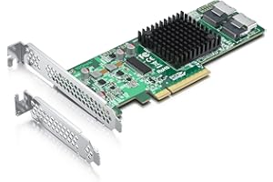 ipolex LSI 9211-8I Internal SAS/SATA Raid Controller Host Bus Adapter, LSI SAS2008 Chip, PCI Express x8-Port 6Gb/s, High Profile & Low Profile