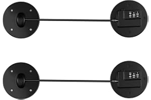 Hotop 2 Packungen Kühlschrankschloss Kühlschrank Kindersicherung Gefrierschrank Türschloss Stark Klebend Codeschloss Kühlschrank Sicherheitsschloss Kinder Feile Schubladenschrank Schloss