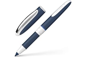 Schneider One Change Stylo Roller (Rechargeable, avec 3 Cartouches) Bleu