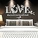 Price comparison product image Altsommer Self Adhesive Wall Stickers,Stylish Removable 3D Leaf Love Wall Stickers Wall Sticker Floor Decorative Wall Stickers for Girls Teens Adults (White)