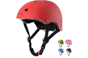 BURSUN Kids Bike Helmet Toddler Cycle Helmet for 2-15 Years Old Boys Girls -Lightweight, Adjustable Multi-Sport Helmet for Skateboard Cycle Roller Skateing Scooter BMX