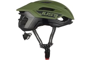 JUST 1 HELMETS JUST 1 Casco da Corsa bici leggero Casco da bici aerodinamico da ciclismo professionale confortevole e funzionale CE