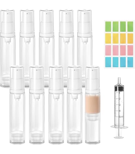 4er Set Schäumende Pumpflaschen Mit Bürstenkopf – Leere Reiseflaschen Für Gesichtsreinigung & Kosmetik