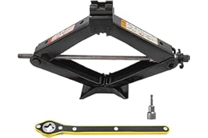 AXOTEN Max 3T Cric de Voiture avec manivelle Cric de Chariot de manœuvre pour Voiture/SUV/MPV Max 3T