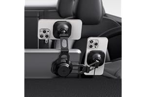 Spigen OneTap Pro 3 MagSafe Autohalterung Ladegerät für Tesla Model Y 3 Highland 2024 Model X S Zubehör, Magnetisches Kabelloses Auto Handyhalterung mit Ladefunktion für iPhone 15, 14, 13, 12