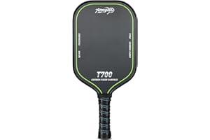 Amoswiz Pickleball-Paddel aus Kohlefaser, T700 Carbon-Pickleball-Paddel, 16 mm, strukturierte Oberfläche für Porfessions- und Fortgeschrittene Spieler